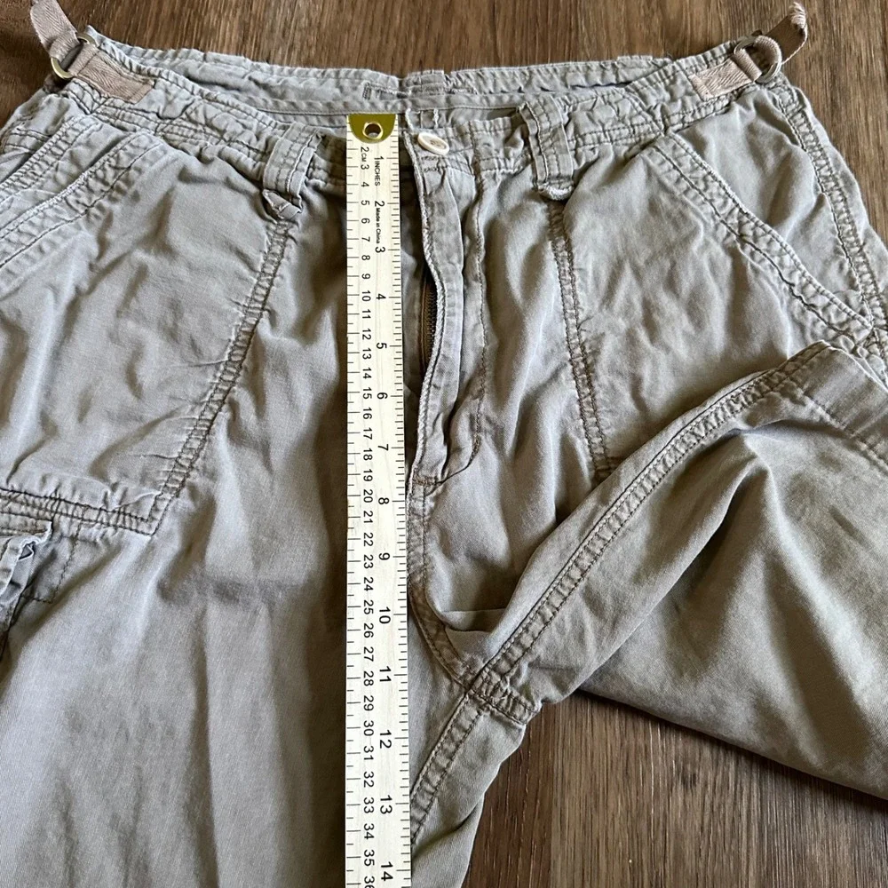 BKE Balboa Cargo Shorts Mens 32 Khaki Tan Good Relaxed Fit Multi Pocket Utility